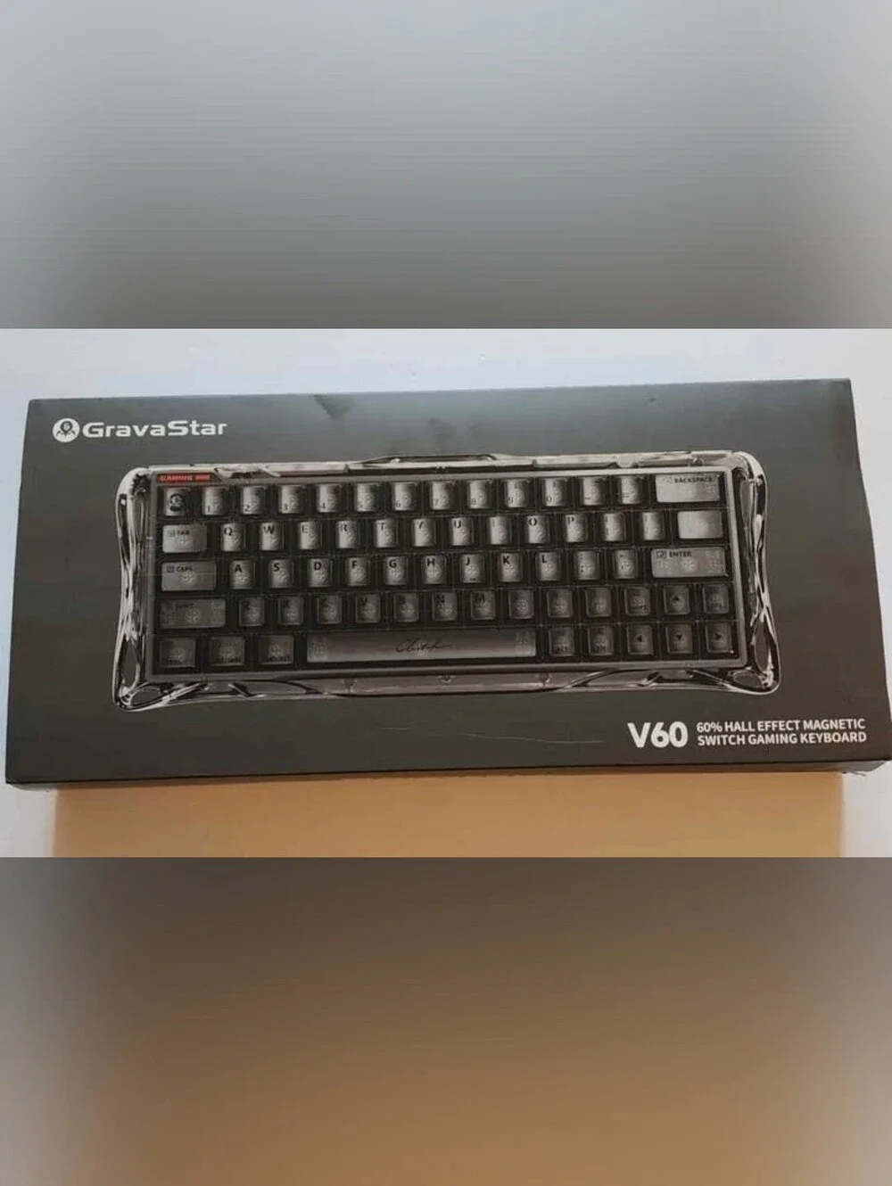 GravaStar V60 60% Hall Effect Magnetic Switch Gaming Keyboard. Amazon Open Box
